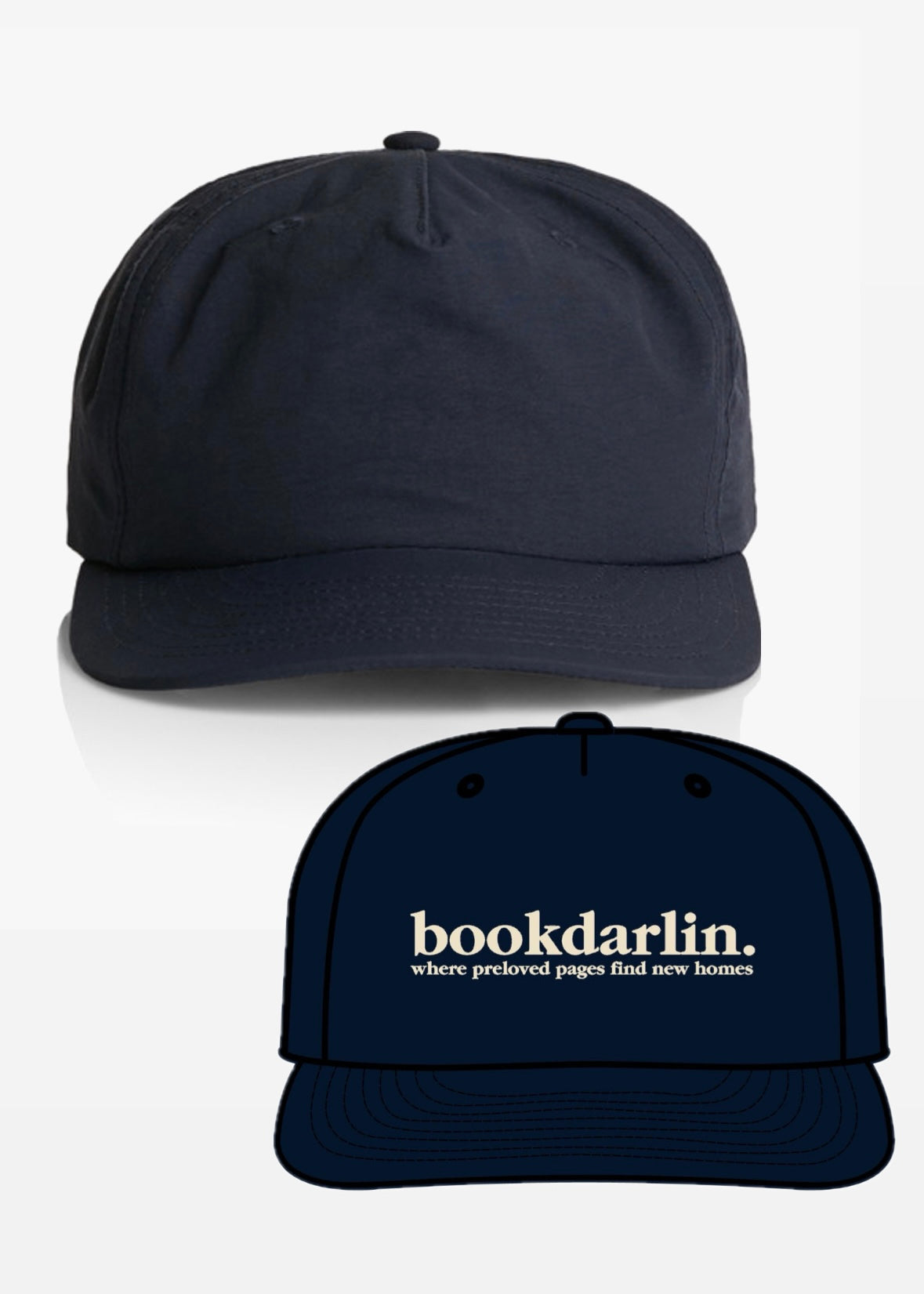 bookdarlin's surf snapback!