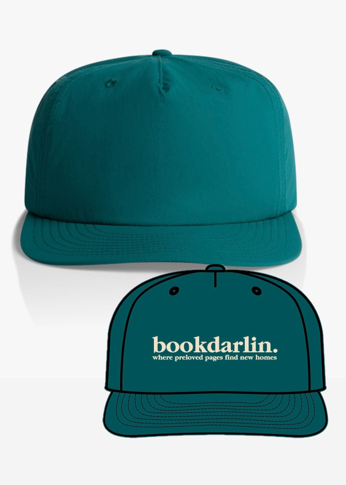 bookdarlin's surf snapback!