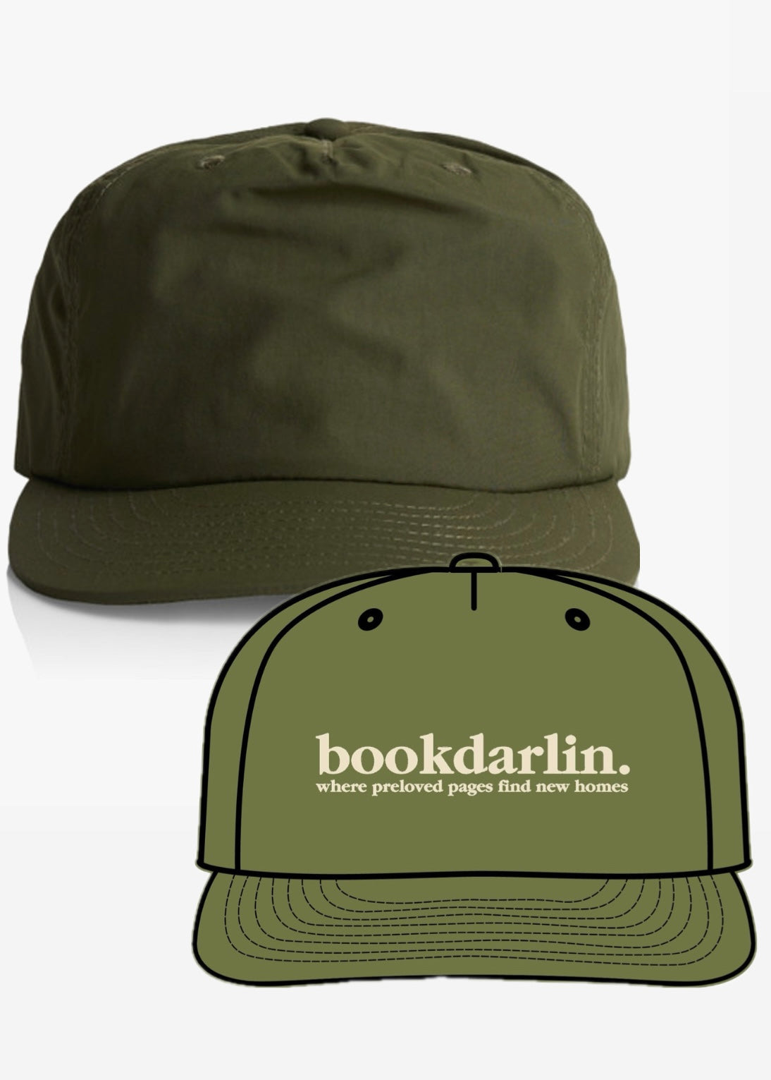 bookdarlin's surf snapback!